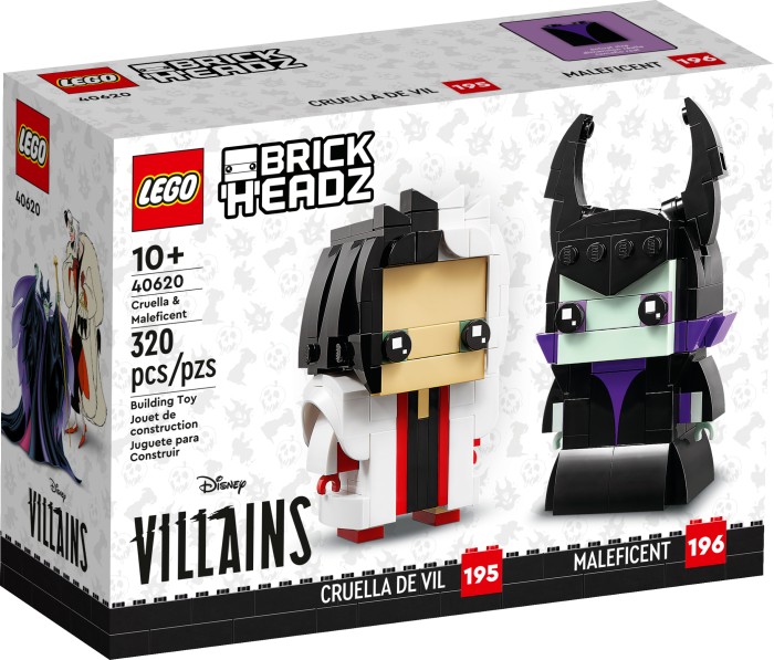 LEGO BrickHeadz - Cruelle et Maléfique (40620)