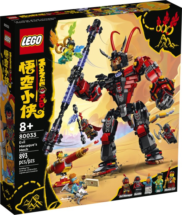 LEGO Monkie Kid - Mech par Evil Macaque (80033)