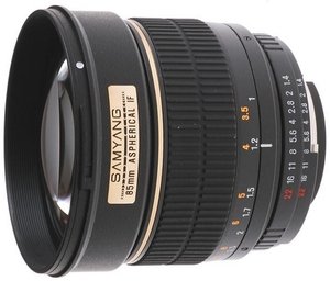 Samyang 85mm 1.4 Asph IF MC pour Pentax K