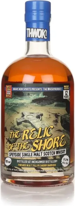 Brave New Spirits The Whisky Heroes : The Reclic of the Shore Inchgower 700 ml