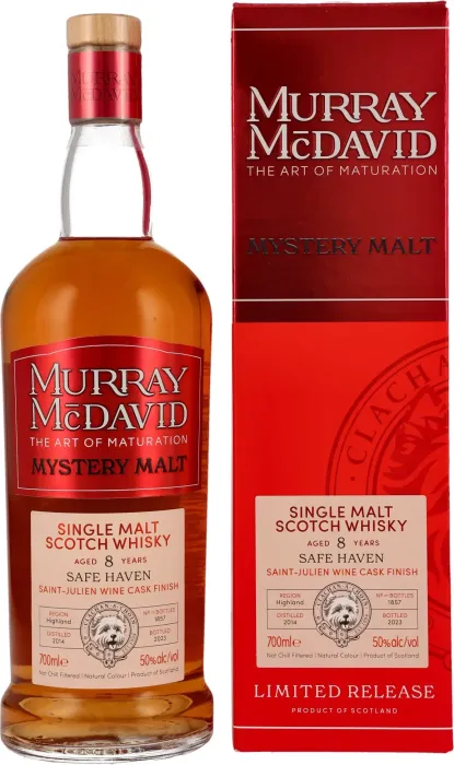 Murray McDavid Mystery Malt Safe Haven 2014 8 ans 700 ml
