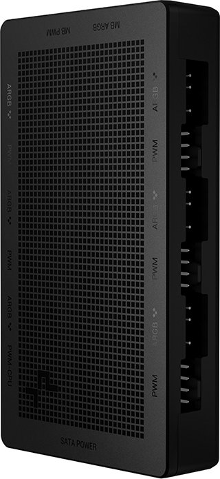 DeepCool SC790 PWM & Hub RGB, répartiteur de lumière et de ventilateur 6 vitesses (R-SC790-BKNSNN-G)
