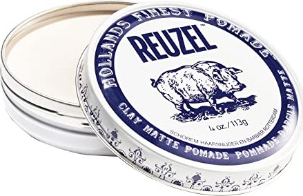 Pommade à cheveux Reuzel Clay Matte, 113 g
