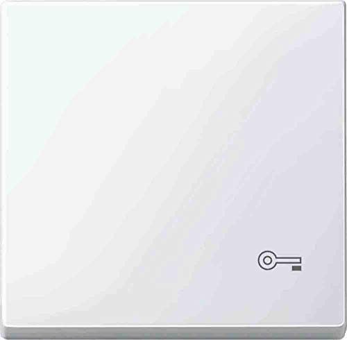Merten System M thermoplastique à bascule brillant, blanc polaire (MEG3303-0319)