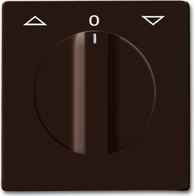 Busch-Jaeger Allwetter 44 Disque central avec poignée rotative, marron (2142 DR-31)