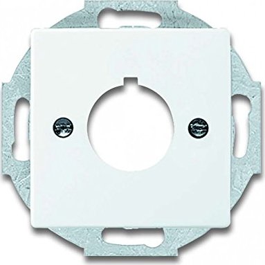 Busch-Jaeger Platform 63 Disque central appareils de commande 1 fois, blanc studio (2533-84)