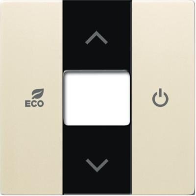 Busch-Jaeger Bascule 2 plis avec symbole "scène", acier inoxydable (6233-21-866)