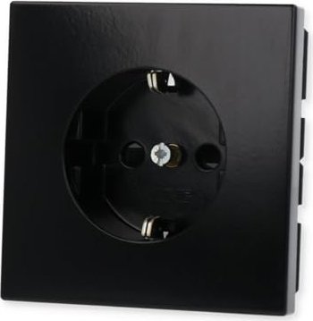 Jung Série LS Prise Duroplastique 16A 250V, Noir (LS 1520 KI SW)