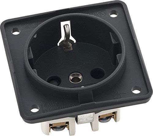 Berker Integro FLOW Prise de courant SCHUKO, anthracite mat (941952505)