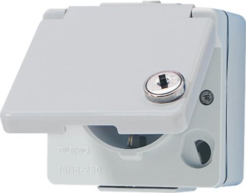 Prise Jung WG 600 SCHUKO 16A 250V (620 WSL)