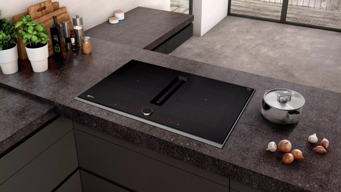 Neff N90 T58TL6EN2 Table de cuisson à induction avec hotte Autonome