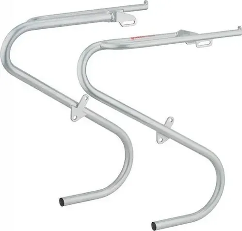 porte bagage tubus duo argent (605001-001)