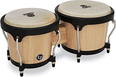 Bongos LP Aspire bois naturel/noir (LPA601-AW)
