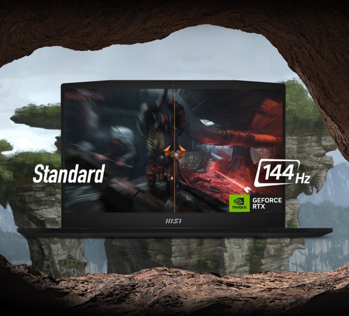 MSI Katana 15 B12VGK-091, Core Noir, Core i7-12650H, 16 Go RAM, SSD 512 Go, GeForce RTX 4070, DE (001585-091)