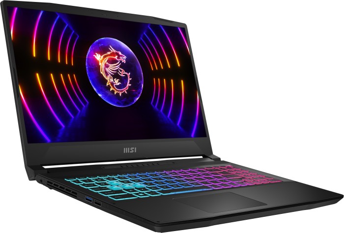 MSI Katana 15 B12VGK-091, Core Noir, Core i7-12650H, 16 Go RAM, SSD 512 Go, GeForce RTX 4070, DE (001585-091)