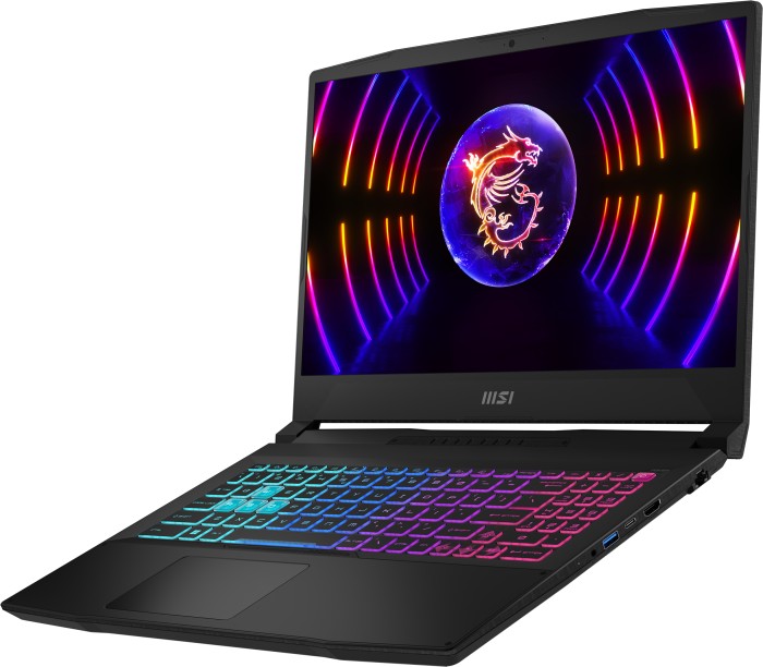 MSI Katana 15 B12VGK-091, Core Noir, Core i7-12650H, 16 Go RAM, SSD 512 Go, GeForce RTX 4070, DE (001585-091)