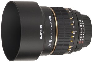 Samyang AE 85mm 1.4 Asph IF pour Nikon F