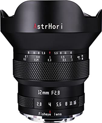 AstrHori 12mm 2.8 Fisheye pour Sony E