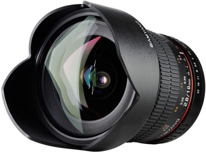 Samyang 10mm 2.8 ED AS NCS CS pour Canon EF
