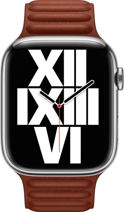 Apple Bracelet en Cuir avec Embout M/L pour Apple Watch 45mm Umbra (MP863ZM/A)