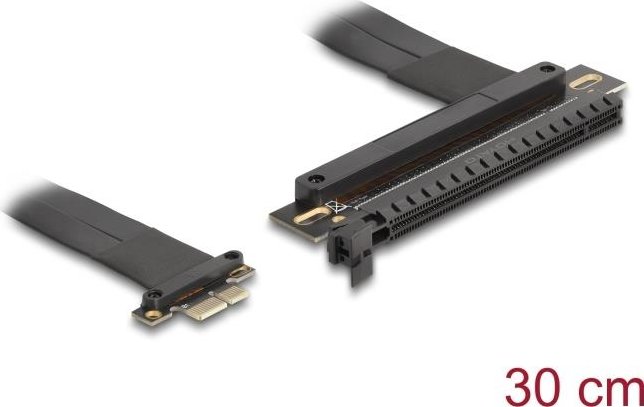 Carte DeLOCK Riser, droite, PCIe 3.0, 300 mm (81505)