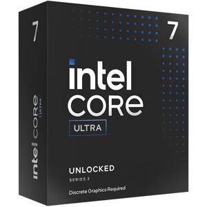 Intel Core Ultra 7 265KF, 8C+12c/20T, 3.90-5.50GHz, en boîte sans refroidisseur (BX80768265KF)