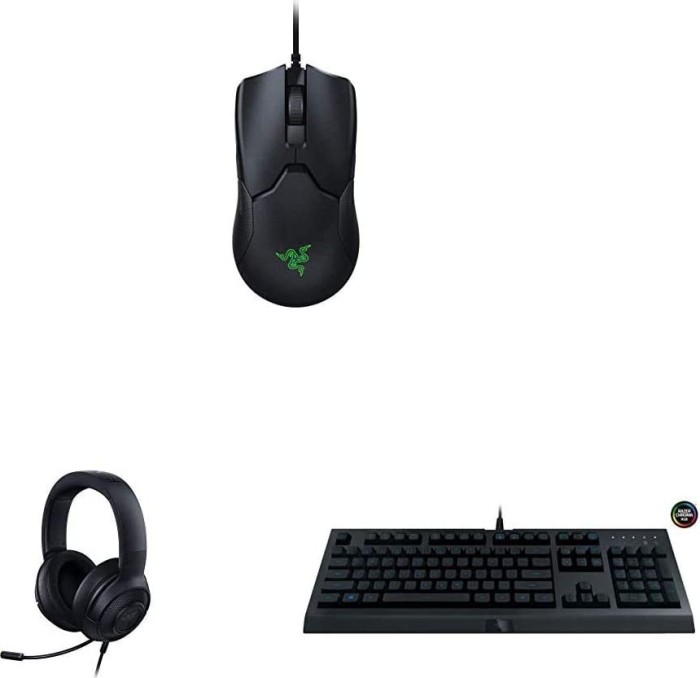 Ensemble de jeu Razer Power Up Bundle, clavier Cynosa Lite, souris Viper, casque Kraken X Lite, USB, DE (RZ85-02740400-B3G1)