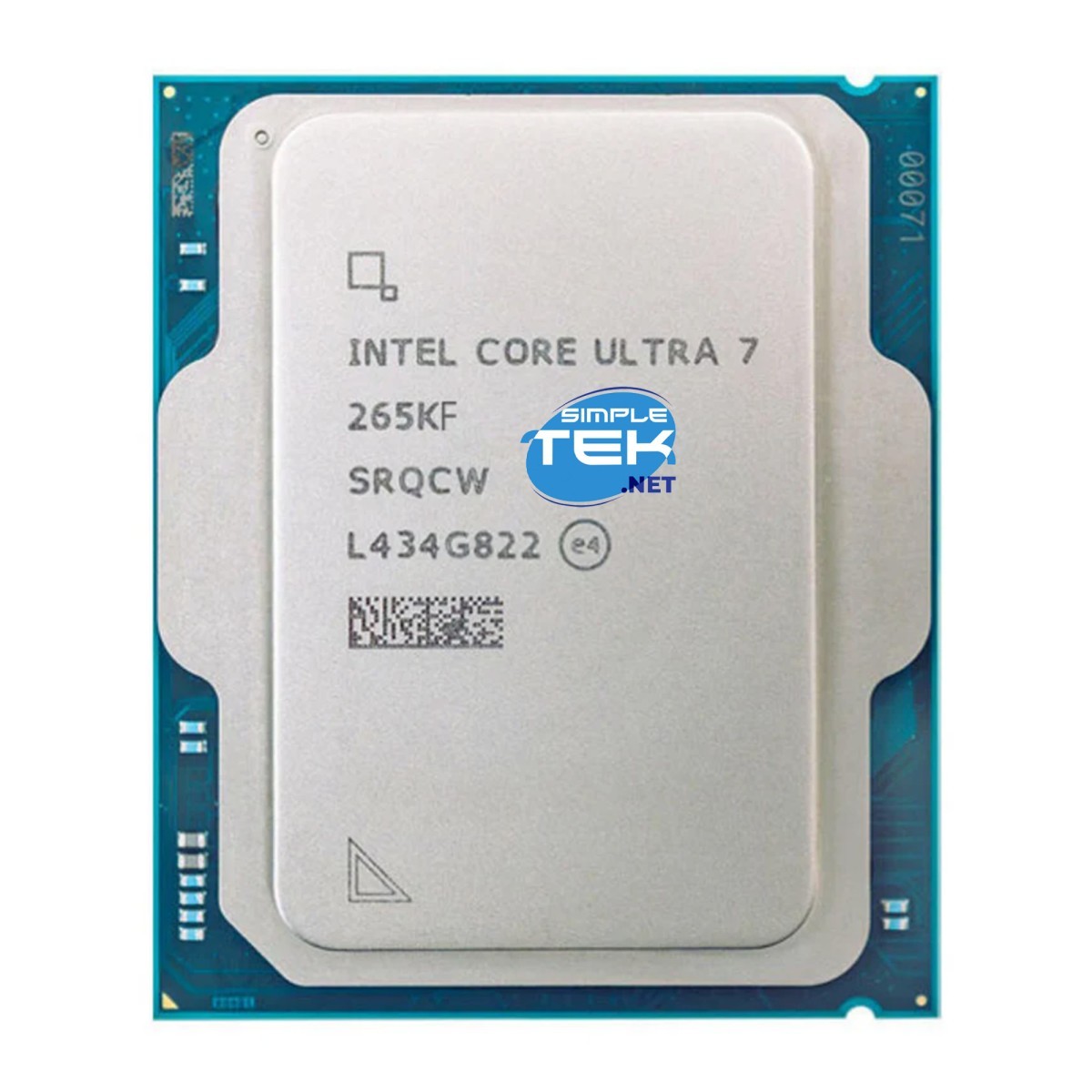 Intel Core Ultra 7 265KF, 8C+12c/20T, 3.90-5.50GHz, en boîte sans refroidisseur (BX80768265KF)