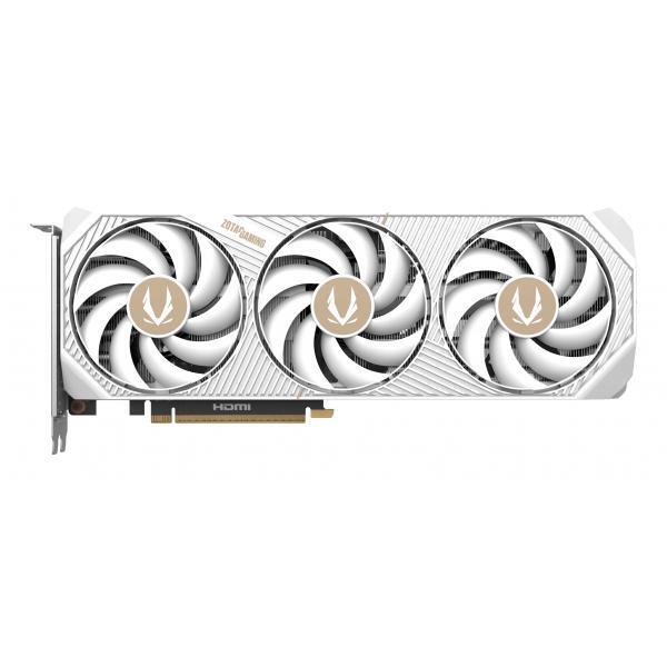 Zotac Gaming GeForce RTX 5070 AMP White Edition, 12 Go GDDR7, HDMI, 3x DP (ZT-B50700FQ-10P)