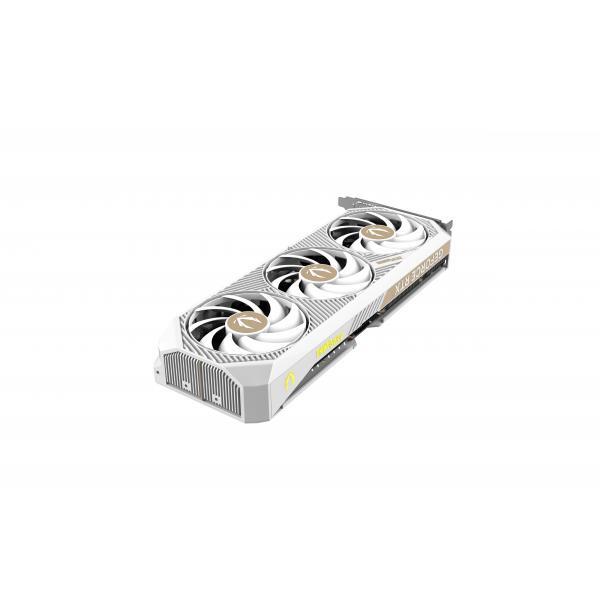 Zotac Gaming GeForce RTX 5070 AMP White Edition, 12 Go GDDR7, HDMI, 3x DP (ZT-B50700FQ-10P)