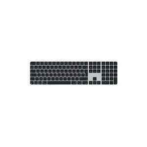 Apple Magic Keyboard avec Touch ID et pavé numérique pour Mac avec puce Apple (USB-C), noir/argent, USB/Bluetooth, FR (MXK83F/A)