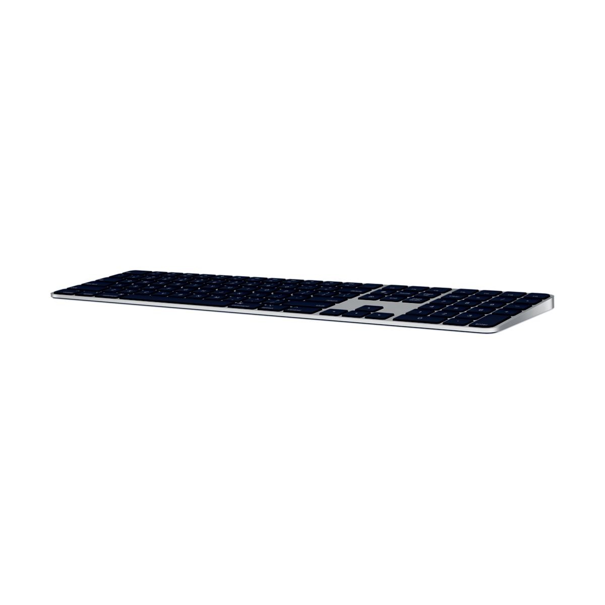 Apple Magic Keyboard avec Touch ID et pavé numérique pour Mac avec puce Apple (USB-C), noir/argent, USB/Bluetooth, FR (MXK83F/A)