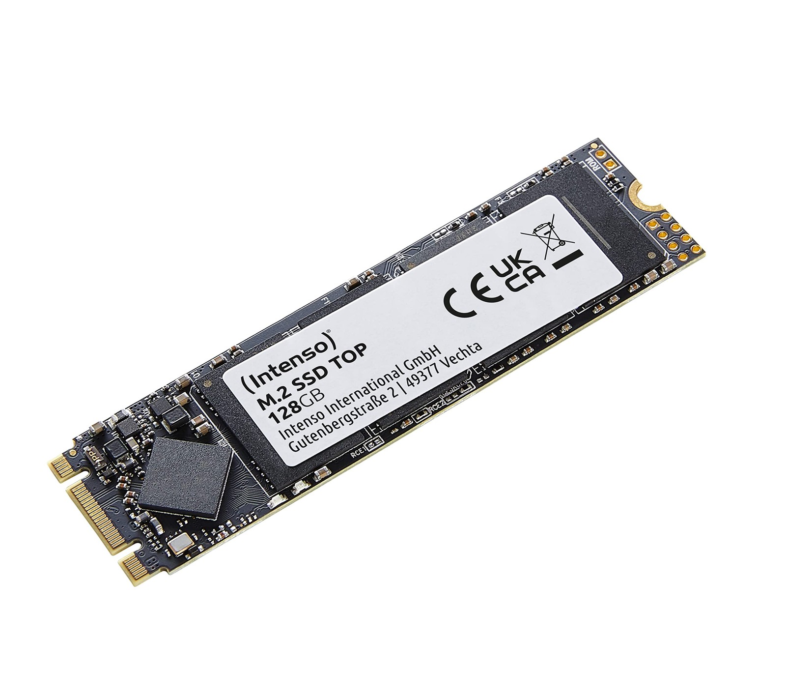 Intenso Top Performance SSD 128 Go, M.2 2280 / Clé B-M / SATA 6 Go/s (3832430)