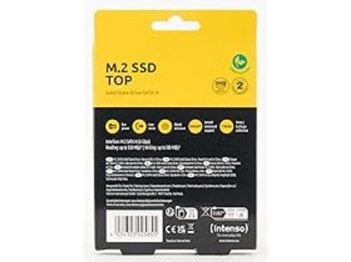Intenso Top Performance SSD 128 Go, M.2 2280 / Clé B-M / SATA 6 Go/s (3832430)