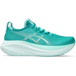 Asics Gel-Nimbus 27 vagues sarcelle/illuminate comme neuf (femme) (1012B753-400)