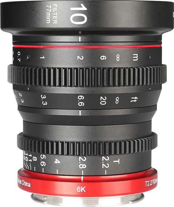 Meike 10mm T2.2 pour Fujifilm X