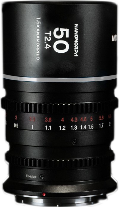 Laowa Nanomorph 50mm T2.4 1.5x Cine pour Leica L