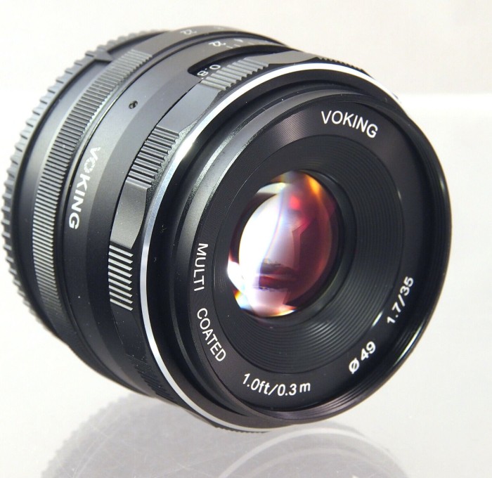 Voking 35mm 1.7 pour Micro-Four-Thirds (VK35-1.7-MFT)