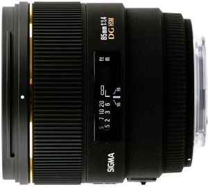 Sigma AF 85mm 1.4 EX DG HSM pour Nikon F (320955)