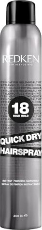 Redken Quick Dry 18 Laque pour cheveux, 400 ml