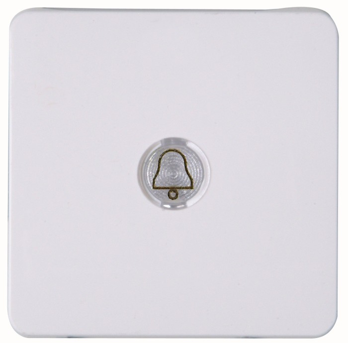 Kopp HK02 Balançoire de surface avec symbole sonnette, blanc arctique (330313009)