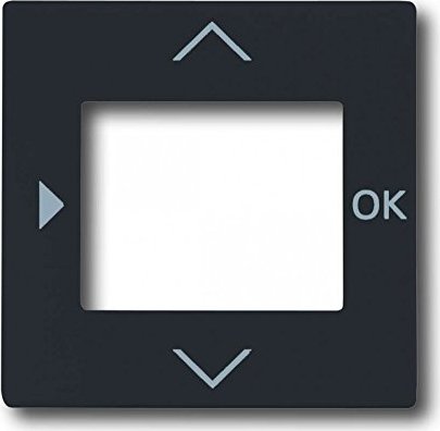 Busch-Jaeger Disque central pour commande de store/minuteries, anthracite (6435-81)