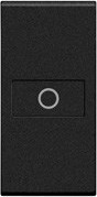 Bticino LivingLight Lumière à bascule axiale 1 module, anthracite (L4916A)