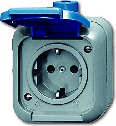 Prise Busch-Jaeger Ocean SCHUKO, blanc alpin (20 EW-54)