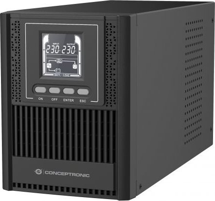 Conceptronic ZEUS52E1K USV IEC, 1000VA, USV IEC, USB/série (110540117101)