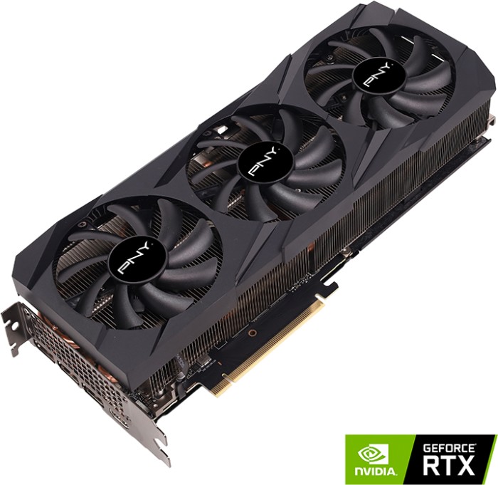 PNY GeForce RTX 3070 Ti Verto triple ventilateur, 8 Go GDDR6X, HDMI, 3x DP (VCG3070T8TFBPB1)