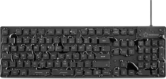 Renkforce Clavier industriel étanche, IP68, USB, FR (RF-3561816)