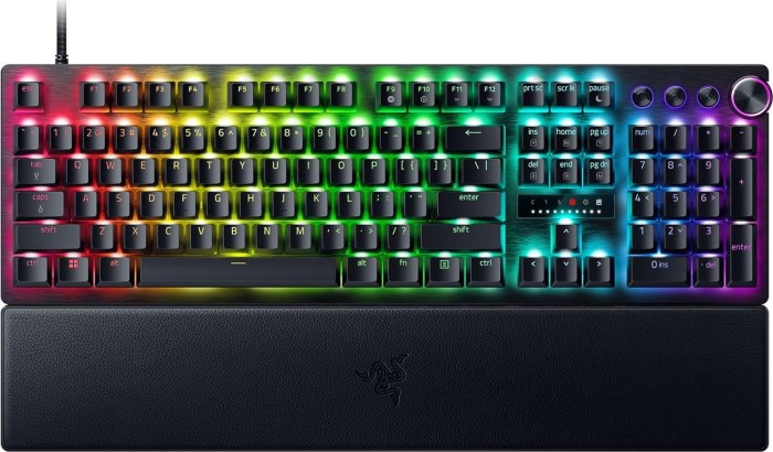 Razer Huntsman V3 Pro, noir, LED RGB, commutateur optique analogique Razer Gen-2, USB, ND (RZ03-04970600-R3N1)