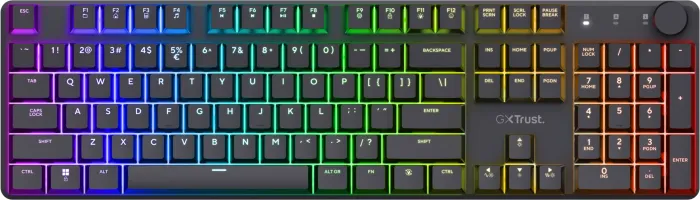 Trust Gaming GXT 868 Torix sans fil, noir, LED RGB, Huano RED, USB, US (25368)