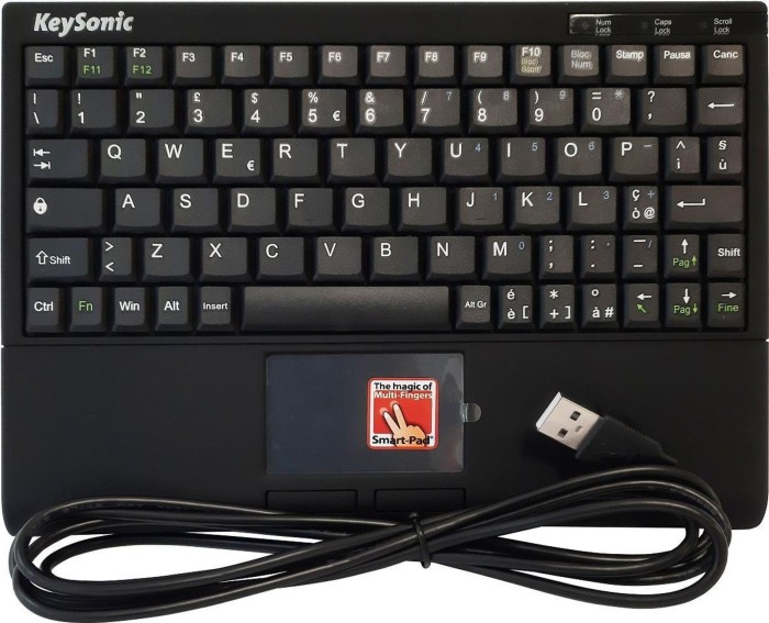KeySonic ACK-3410, noir, USB, IT (60745)